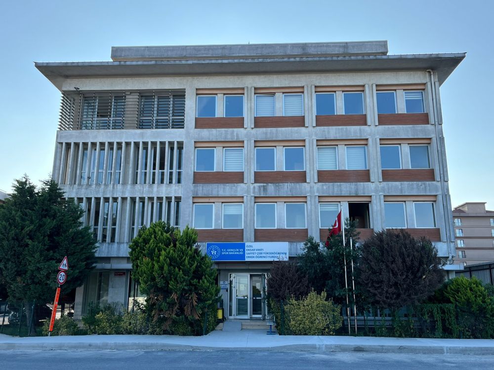 Özel Ensar Vakfı İstanbul Beylikdüzü Saffet Çebi Yükseköğrenim Erkek Öğrenci Yurdu