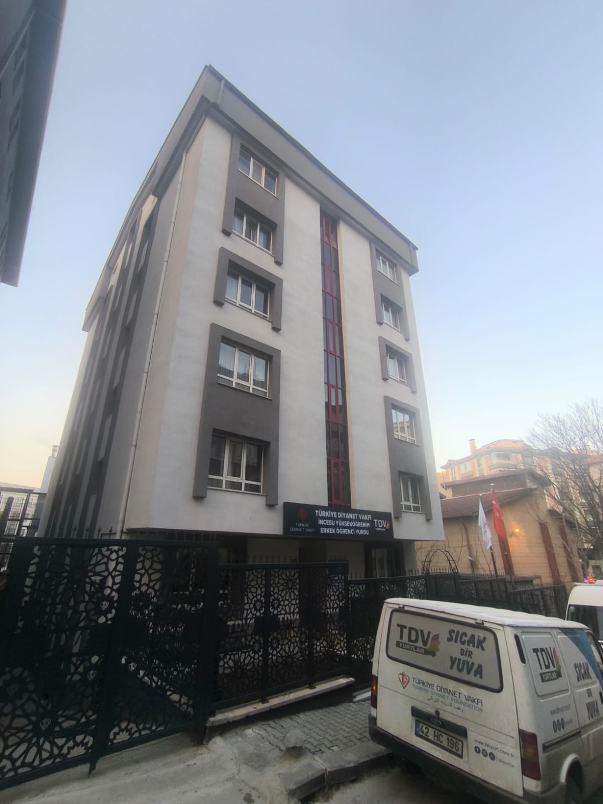 TÜRKİYE DİYANET VAKFI ANKARA İNCESU YÜKSEKÖĞRENİM ERKEK ÖĞRENCİ YURDU