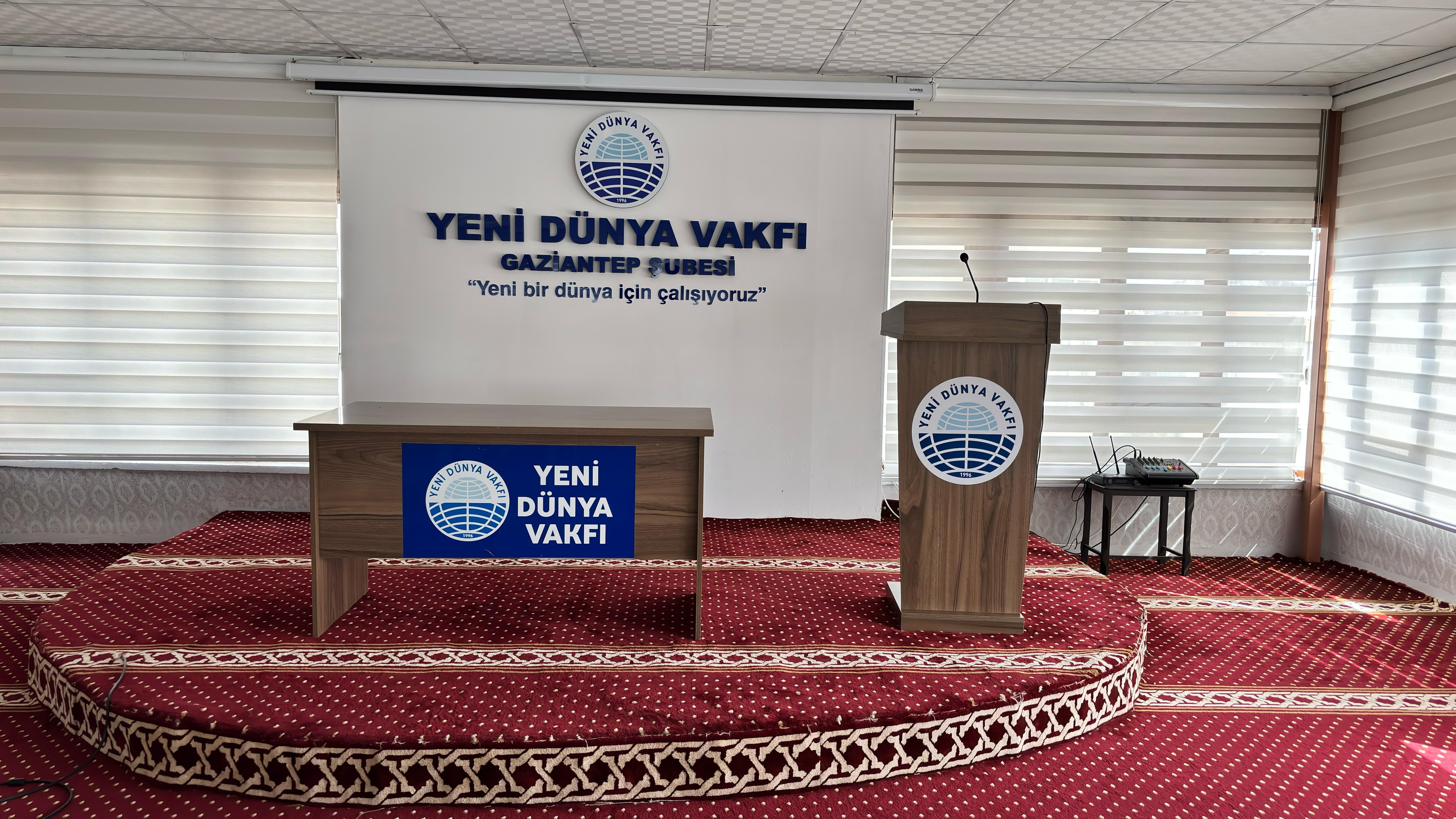 Gaziantep Yeni Dünya Vakfı Yükseköğrenim Erkek Öğrenci Yurdu