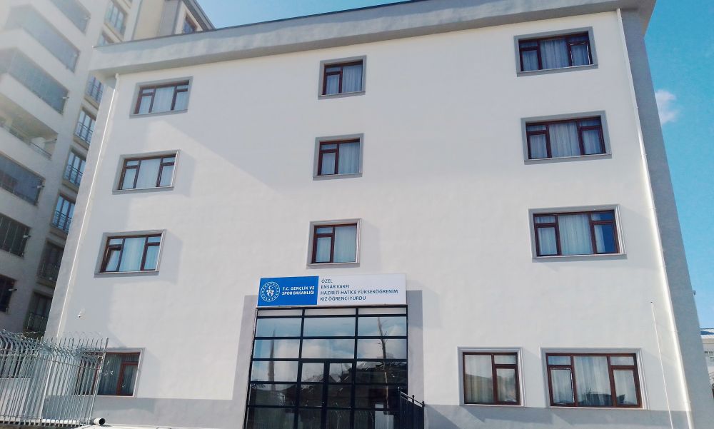 Özel Ensar Vakfı İstanbul Bağcılar Hazreti Hatice Yükseköğrenim Kız Öğrenci Yurdu